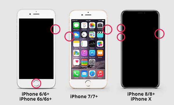 iphoneを強制再起動